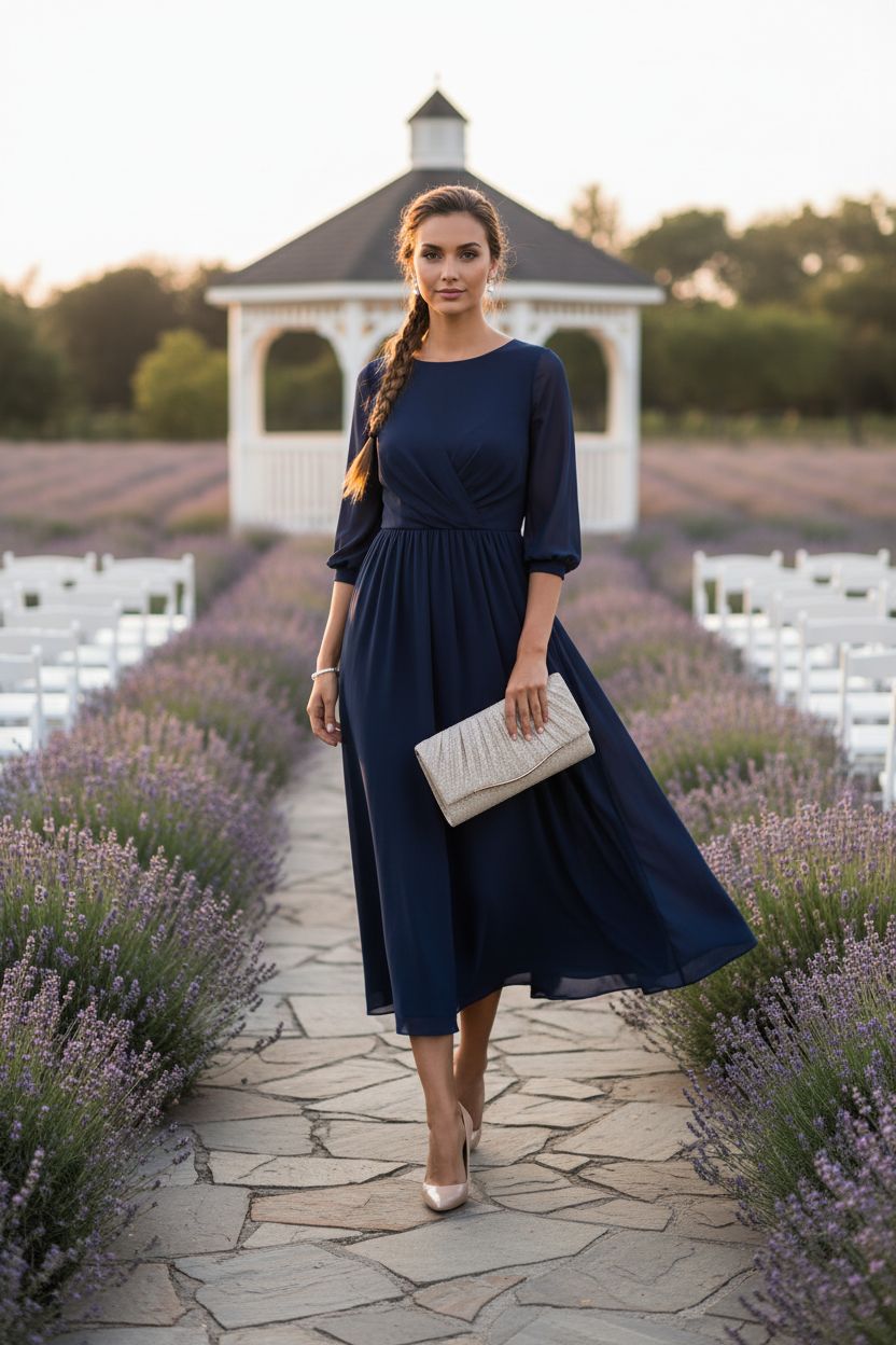 Champagne clutch purse with gold trim, perfect for the mother of the bride by lovyoCoCo.