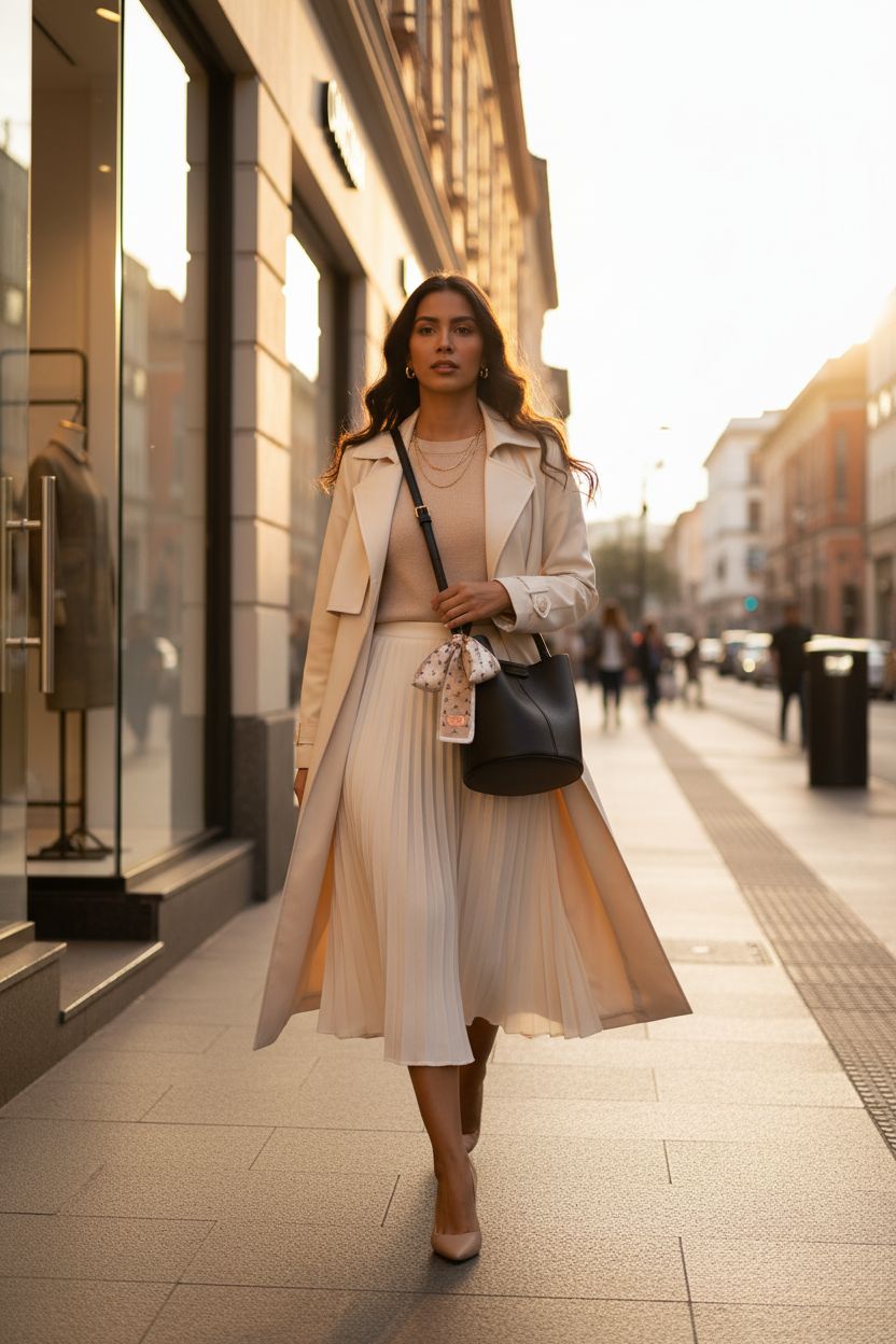 VMEECARL black vegan leather bucket bag purse styled crossbody with scarf