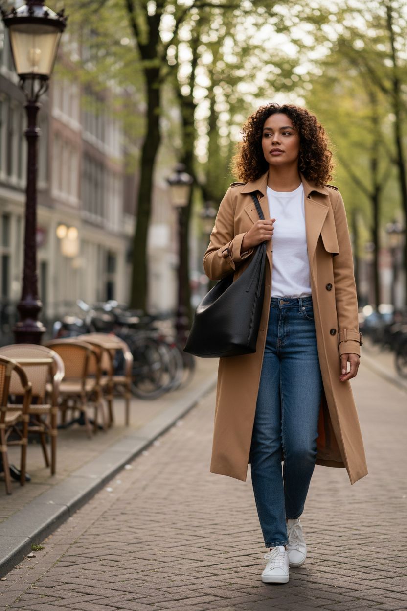 Befen black slouchy hobo bag on shoulder in a tree-lined setting, showcasing casual style.
