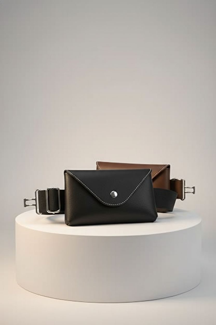 Black Vinsatin equestrian purse displayed with detailed focus on materials and craftsmanship