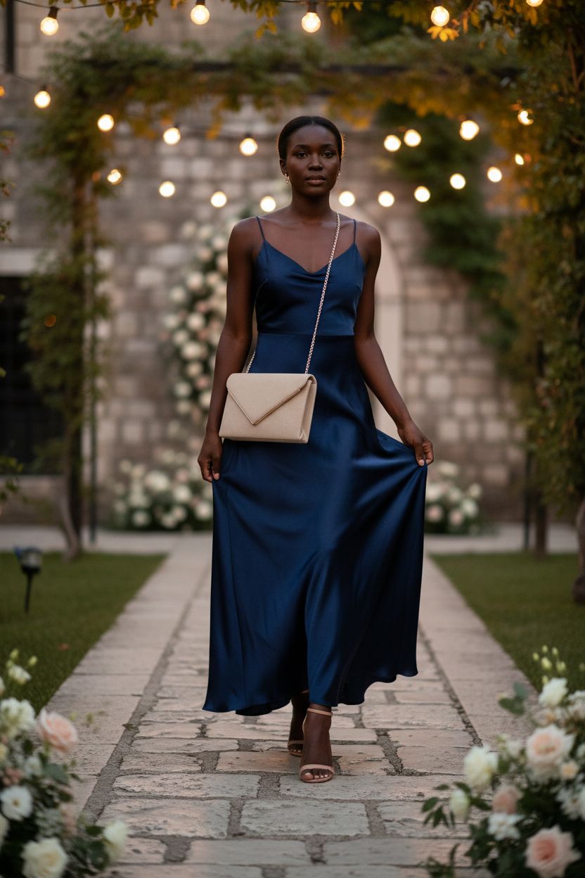 BBjinronjy faux suede evening bag in taupe-beige, perfect for weddings