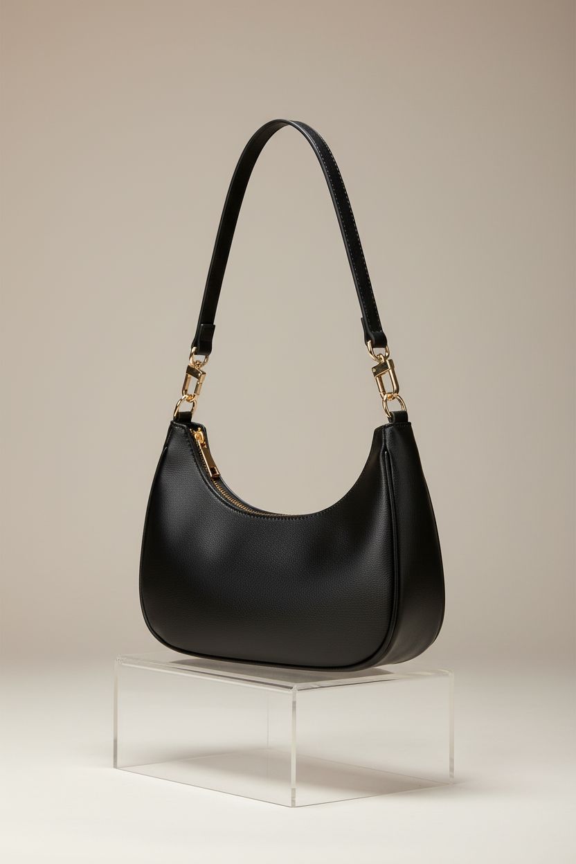 Product shot of SYXLCYGJ cute hobo purse, showcasing sleek design and PU leather material.