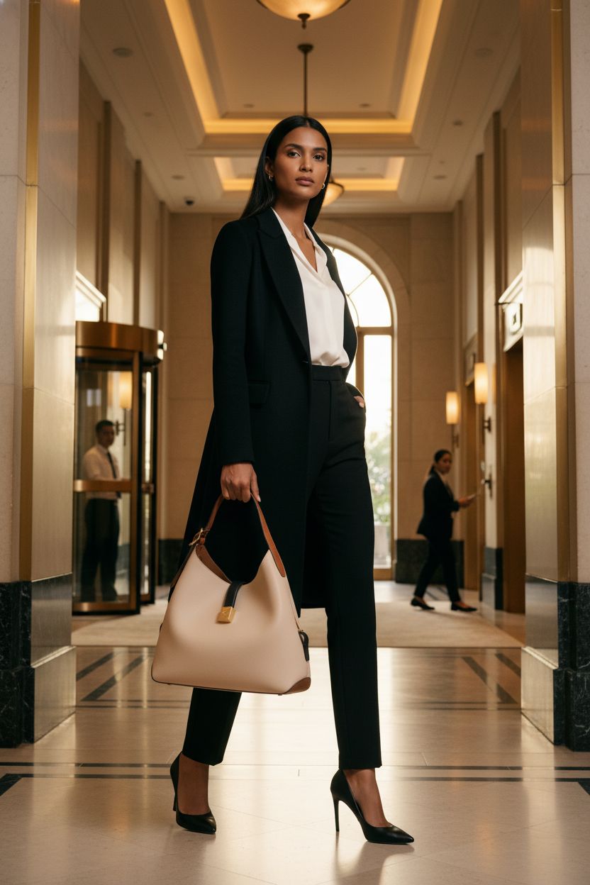 Kate Spade New York Deco Pebbled Leather Crossbody Tote in Milk Glass Multi, luxurious hotel lobby