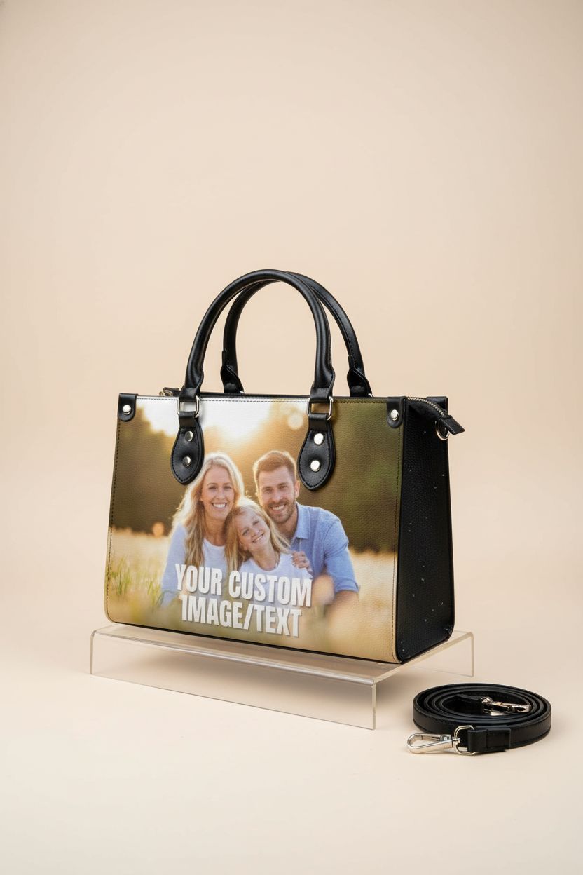 High-quality personalized purse by COZYAURA, showcasing craftsmanship and custom design features.