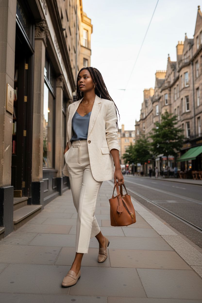 Trendy hedexe designer leather bucket bag in a chic urban setting, perfect for stylish outings.