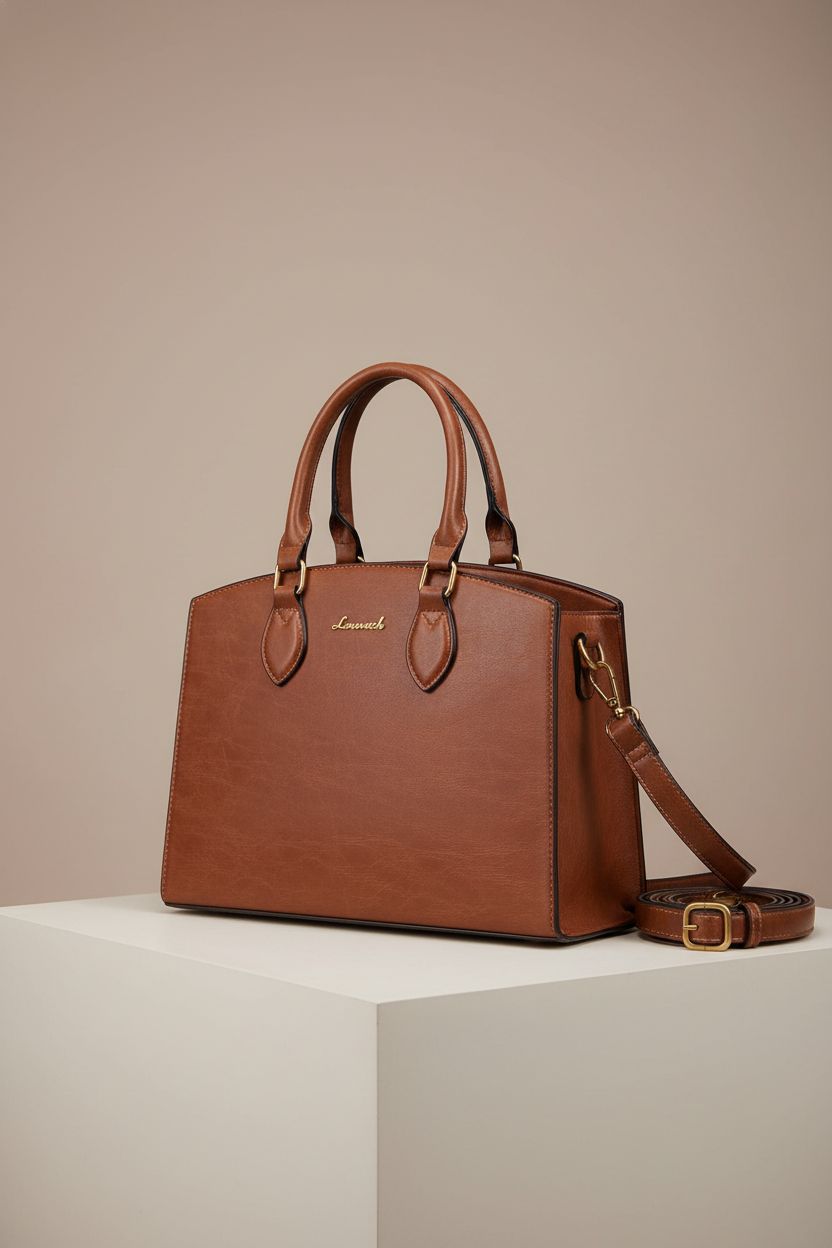 LOVEVOOK medium ladies handbag displayed on a soft backdrop, highlighting its quality and craftsmanship.