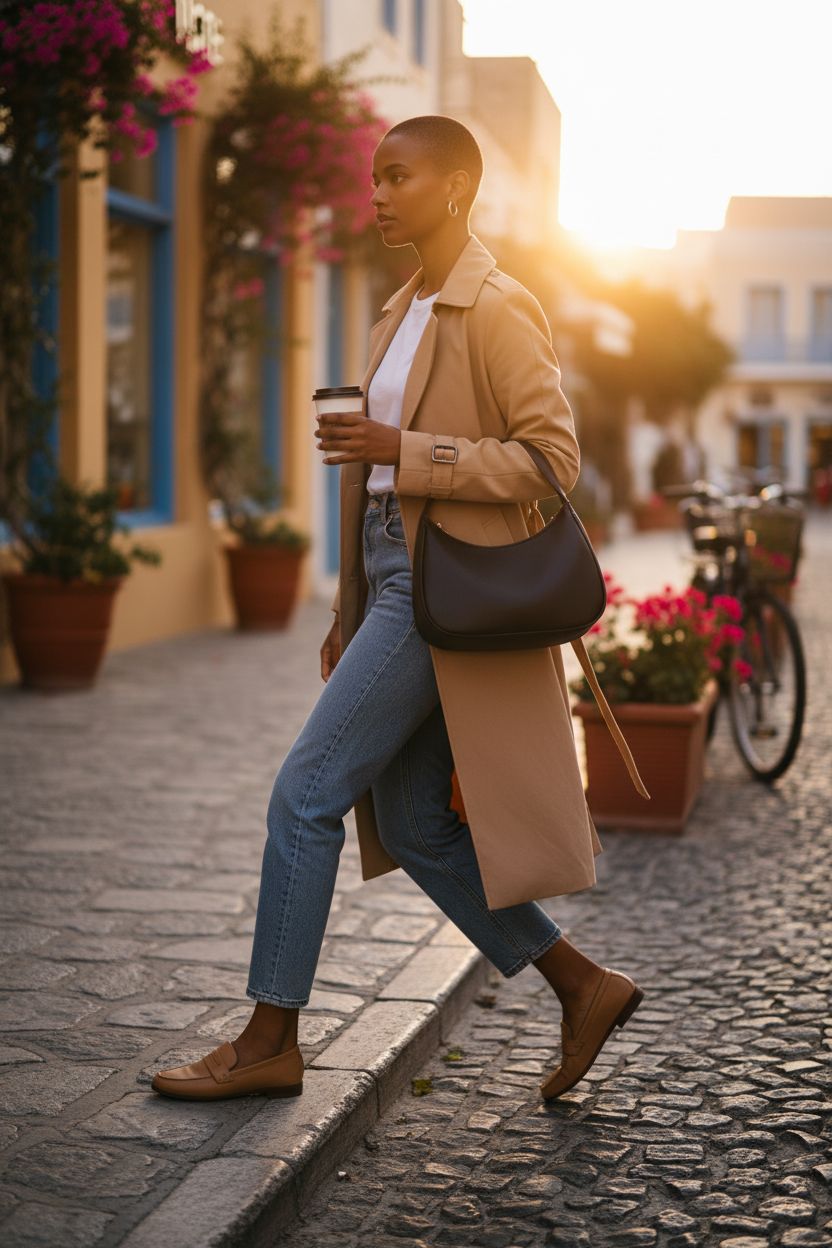 CYHTWSDJ black hobo handbag captured during golden hour, perfect for casual outings.
