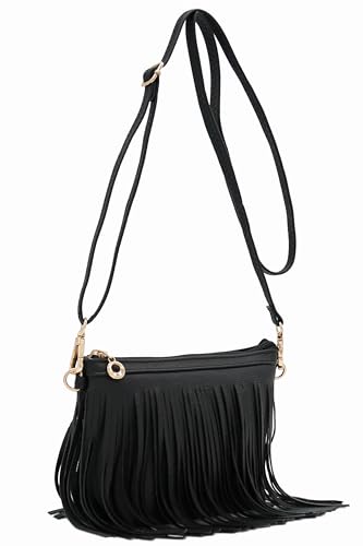 FashionPuzzle Fringe Crossbody