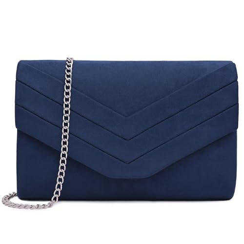 Milisente Suede Clutch