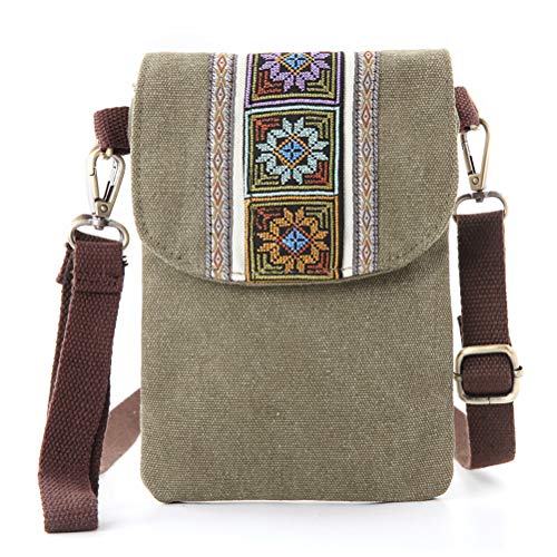 SILKAREA Embroidered Phone Bag