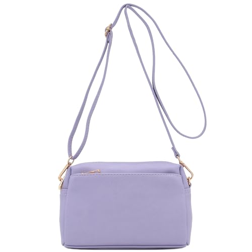 FashionPuzzle Triple Zip Crossbody