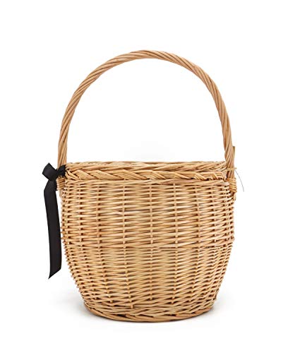 Miuco Wicker Basket Bag