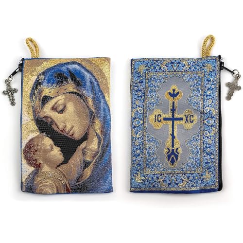Tree of Life Rosary Pouch