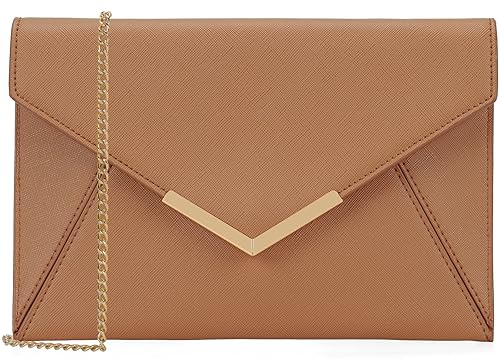 Dexmay Saffiano Clutch