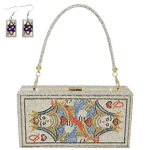 pearl&she Crystal Clutch