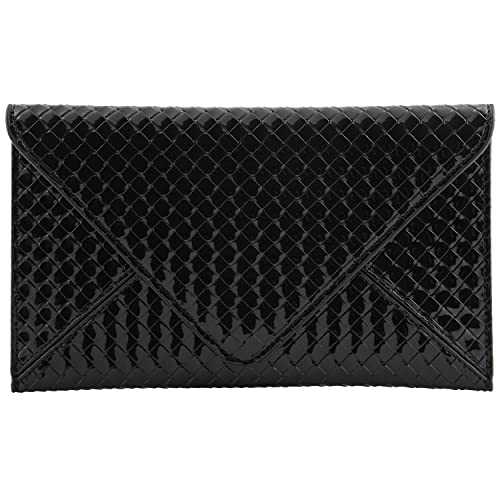 JNB Glossy Envelope Clutch
