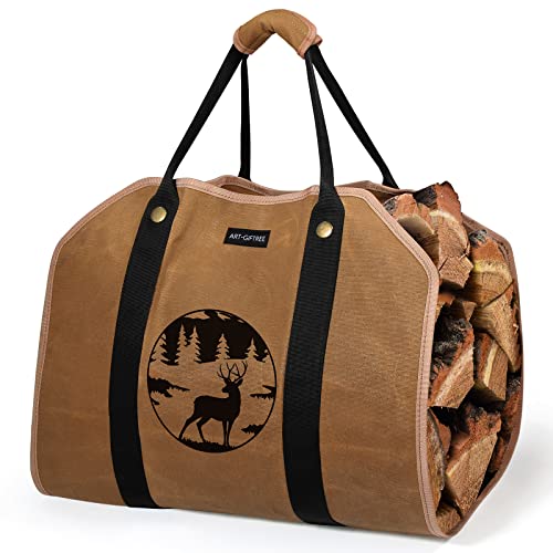 ART-GIFTREE Firewood Tote