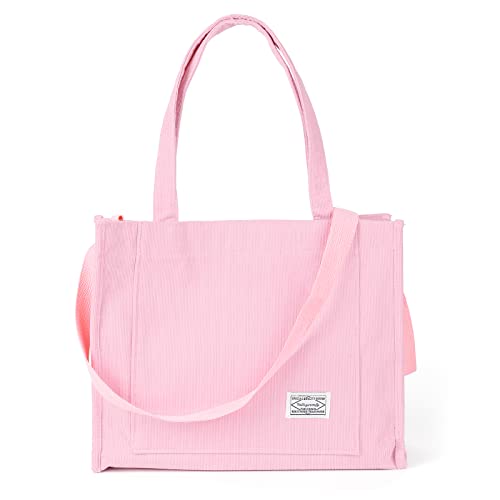 Valleycomfy Corduroy Tote