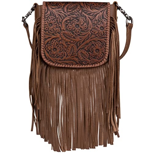Montana West Tooled Crossbody
