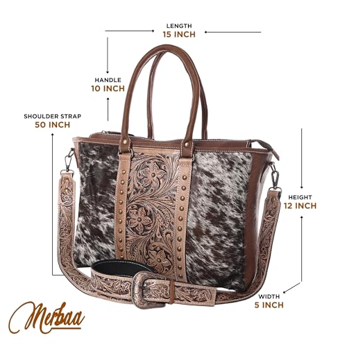 Merbaa Cowhide Tote