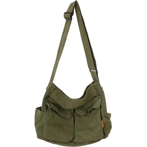 yaucher Canvas Messenger Bag