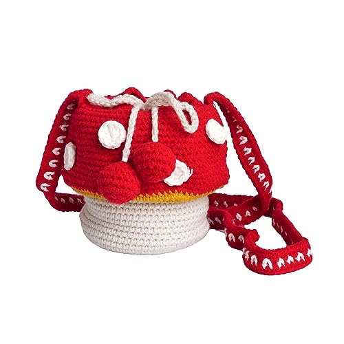 Eghver Mushroom Crochet Bag