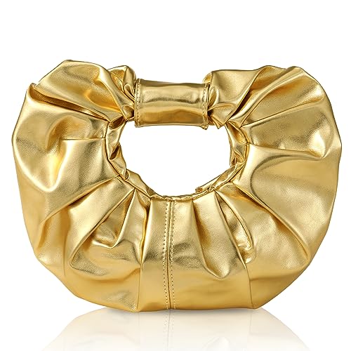 JENSVOIR Pleated Clutch