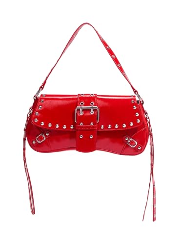 Verdusa Studded Shoulder Bag