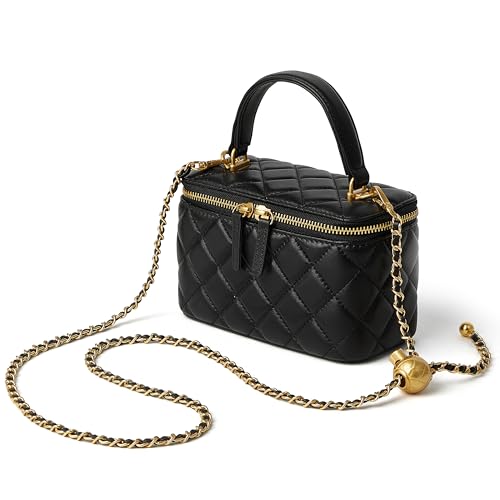 DORIS&JACKY Quilted Box Crossbody