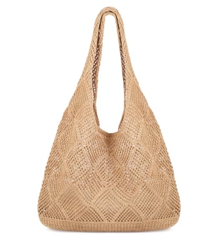 COOKOOKY Crochet Beach Bag