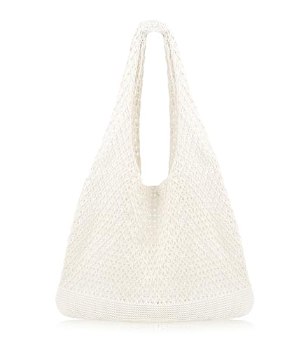 COOKOOKY Crochet Beach Tote