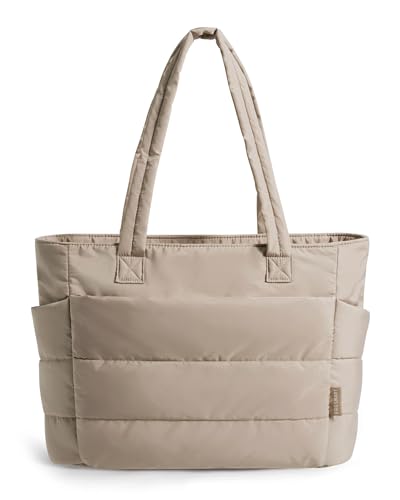 BAGSMART Puffy Tote