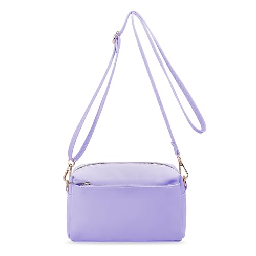 VOROLO Triple-Zip Crossbody