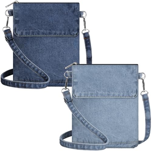 Cosblank Denim Crossbody Set