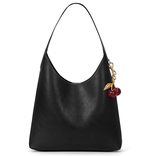 HICARRY Faux Suede Hobo
