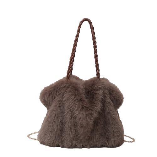 Extolove Furry Shoulder Bag