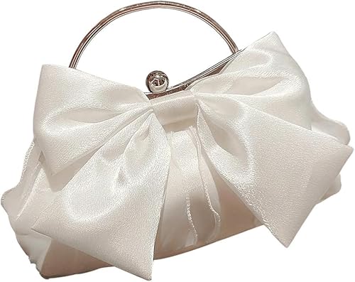 Verdusa Bow Ruched Clutch