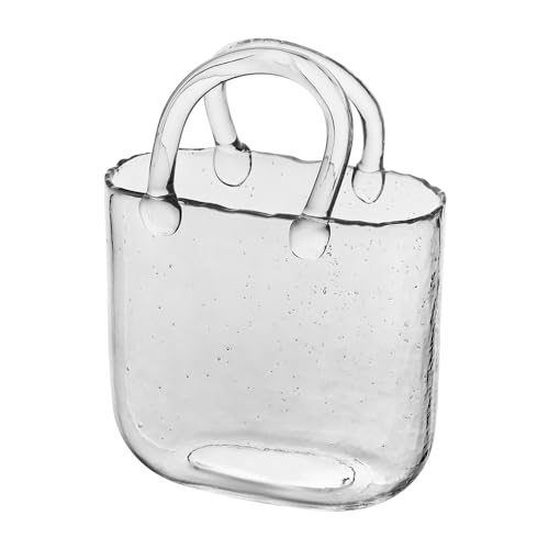 BTGLLAS Glass Purse Vase
