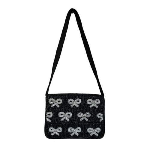 Luxape Bow Beaded Bag
