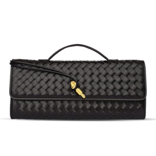 BEGONICA Woven Clutch