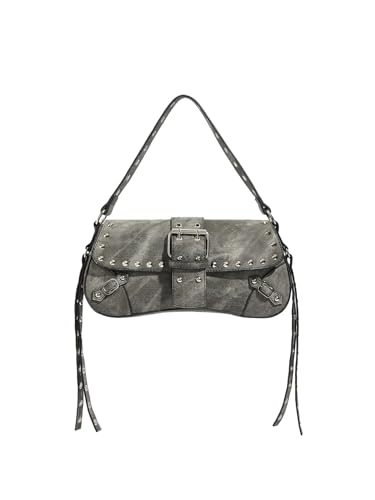 Verdusa Studded Shoulder Bag