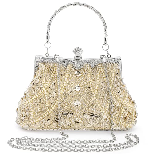 WRINGKIT Beaded Clutch