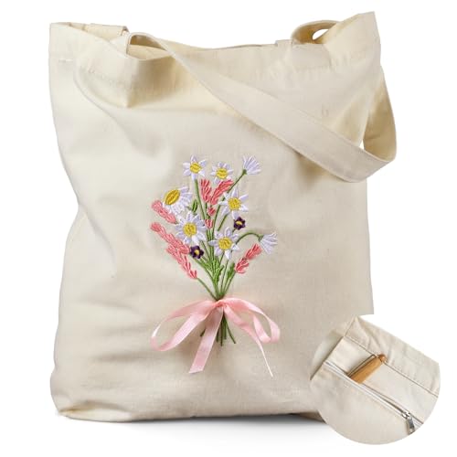 Sunnymove Embroidered Tote