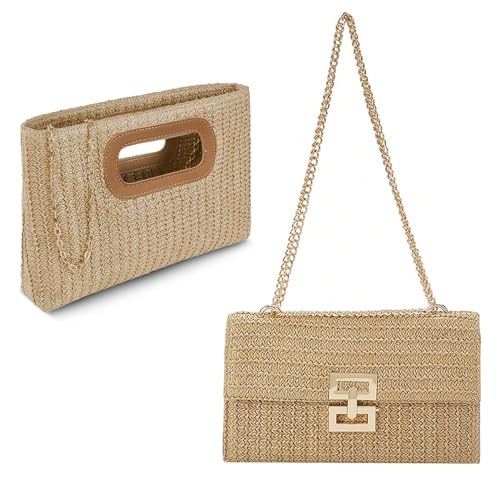 Garvee Woven Clutch Set